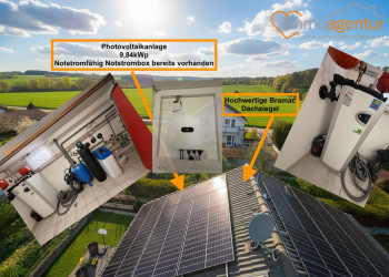 Infinity-Pool + PV + Erdwärme, Gesamtnutzfläche 222 m² High-End Haus in Offenhausen (reserviert, Angebot noch möglich)