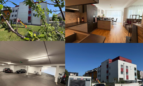 Wohnen ohne Kompromisse! Barrierefrei zugängliche exklusive 3 Zimmer  Wohnung mit Loggia & Tiefgarage in Kleinmünchen