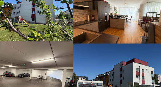 Wohnen ohne Kompromisse! Barrierefrei zugängliche exklusive 3 Zimmer  Wohnung mit Loggia & Tiefgarage in Kleinmünchen