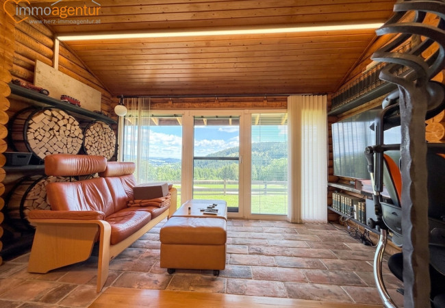 Fernblick, Quellwasser & Wohnqualität – 2025 vollständig generalsanierter, vollunterkellerter Bungalow in Eidenberg nahe Linz
